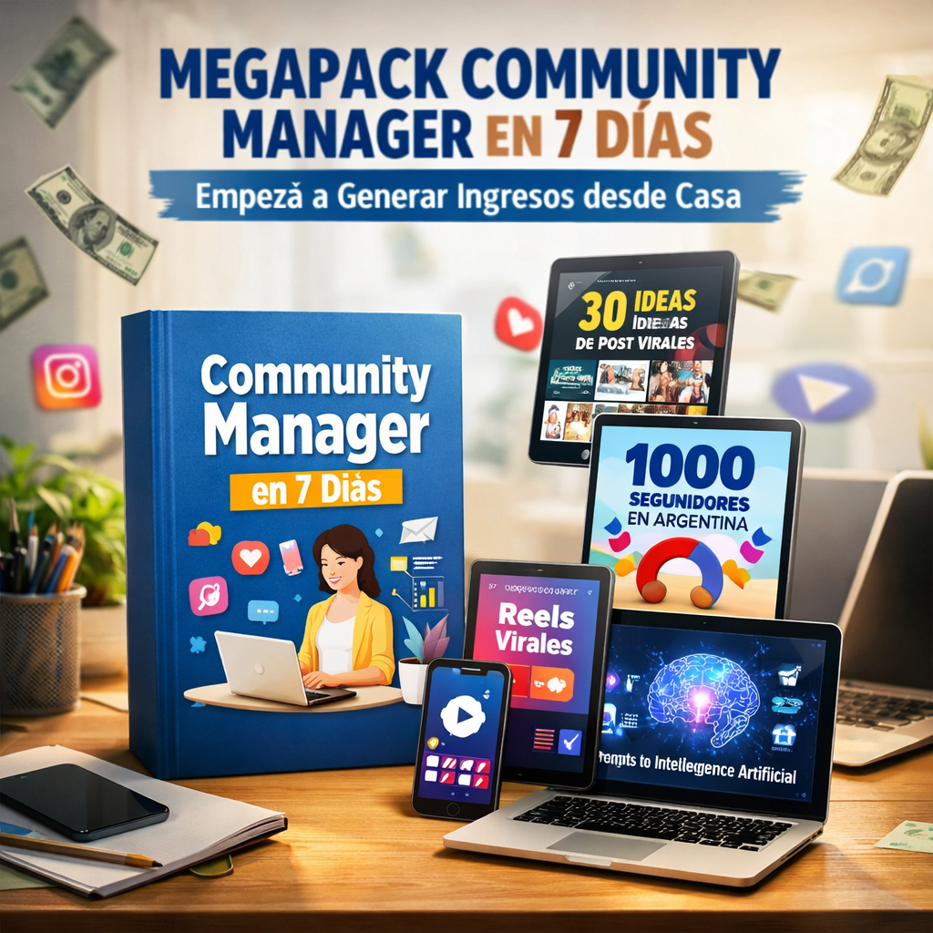Megapack Community Manager en 7 Días