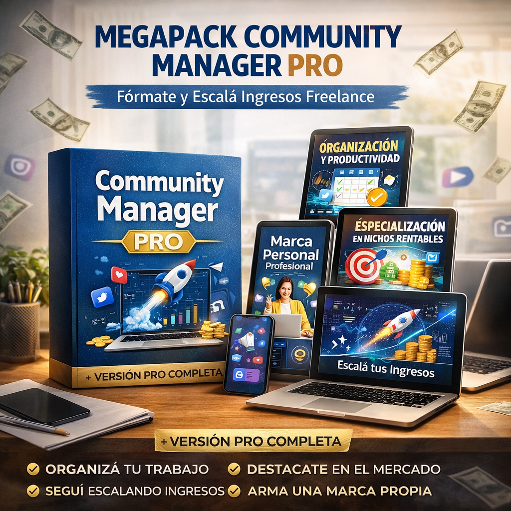 Megapack Community Manager PRO